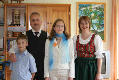 Gerhard, Anneliese, Benedikt und Simone